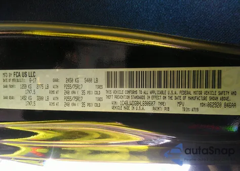 2017 Jeep Wrangler Unlimited Sport 4X4 из США, поврежденный, VIN 1C4BJWDG8HL690607